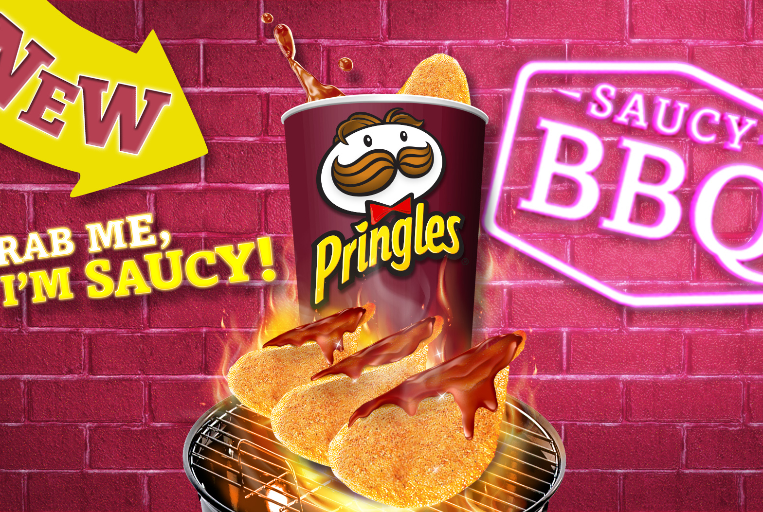 Pringles BBQ Saucy